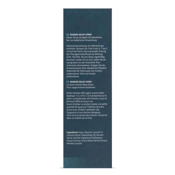 Boners Delay - magömlés késleltető spray (15ml)