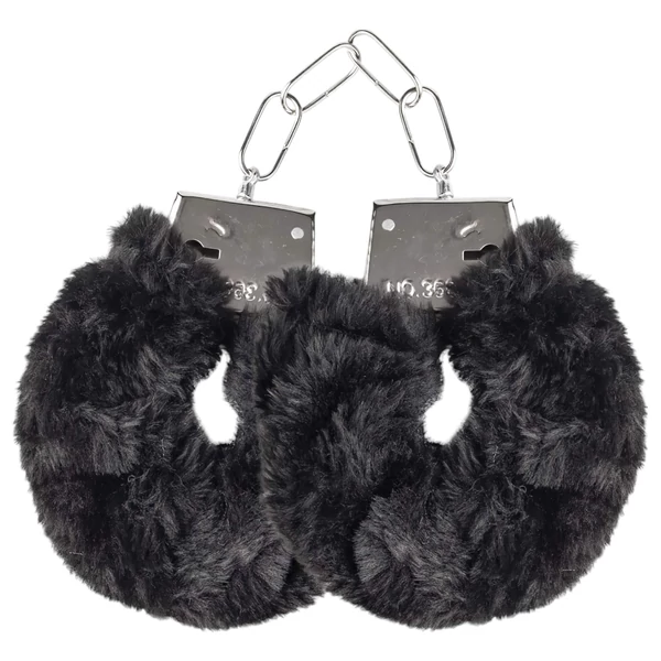 LoveBoxxx I love Black - vibrátoros kötöző szett (6 részes)