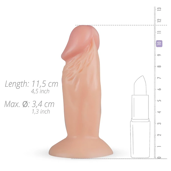Real Fantasy Archi - élethű dildó - 11,5 cm (natúr)