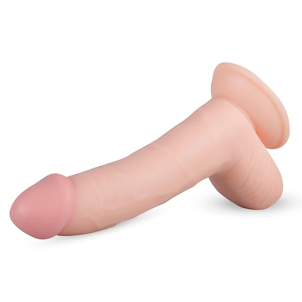 Real Fantasy Cliff - herés élethű dildó - 22 cm (natúr)