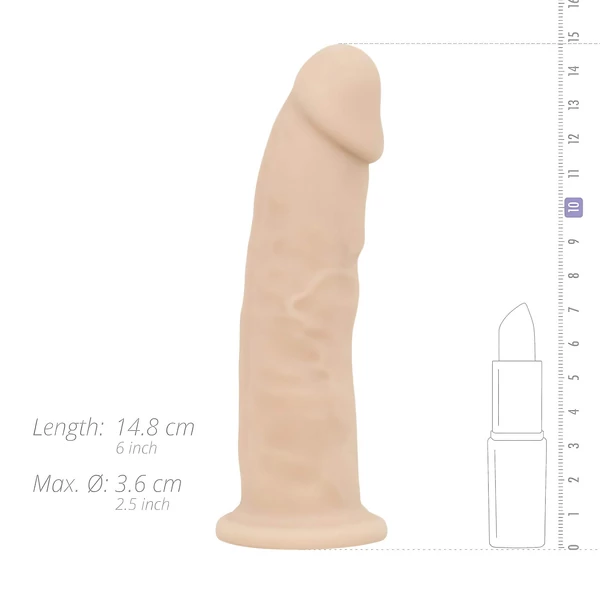 Real Fantasy Harris - élethű dildó - 15 cm (natúr)