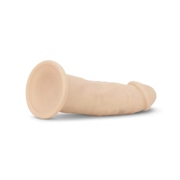 Real Fantasy Winston - tapadókorongos vibrátor - 19 cm (natúr)