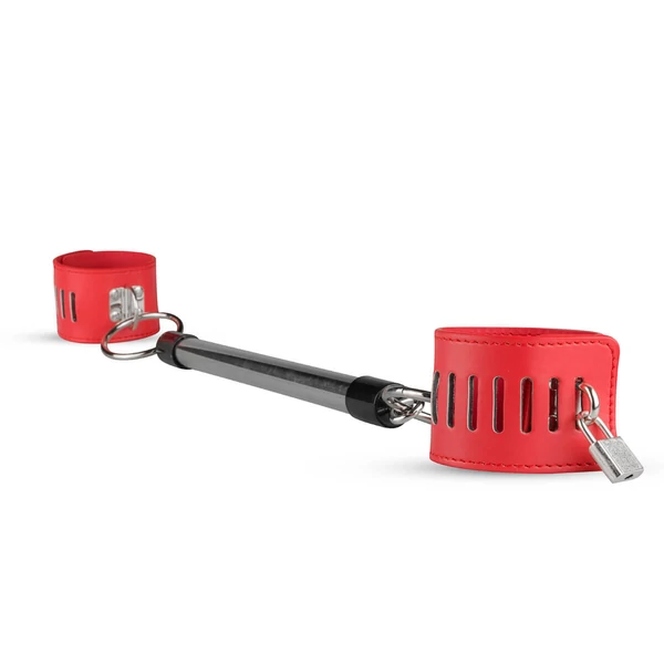 XOXO Bono - terpesztő kötöző rúd (fekete-piros)