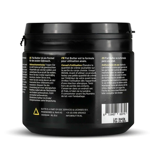 BUTTR Fisting Butter - öklöző síkosító vaj (500 ml)
