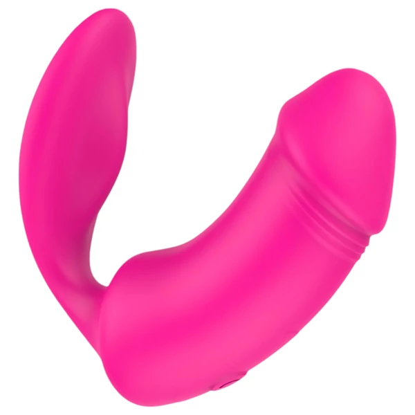 Vibes of Love Duo - 2in1 csikló vibrátor (pink)
