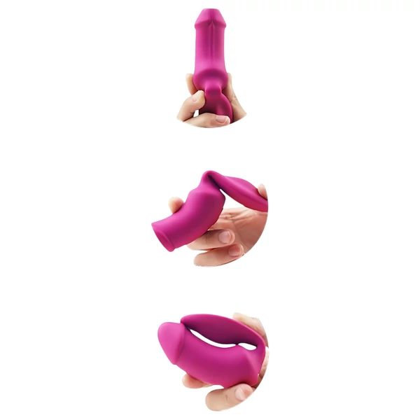 Vibes of Love Duo - 2in1 csikló vibrátor (pink)
