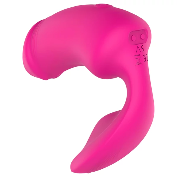 Vibes of Love Duo - 2in1 csikló vibrátor (pink)