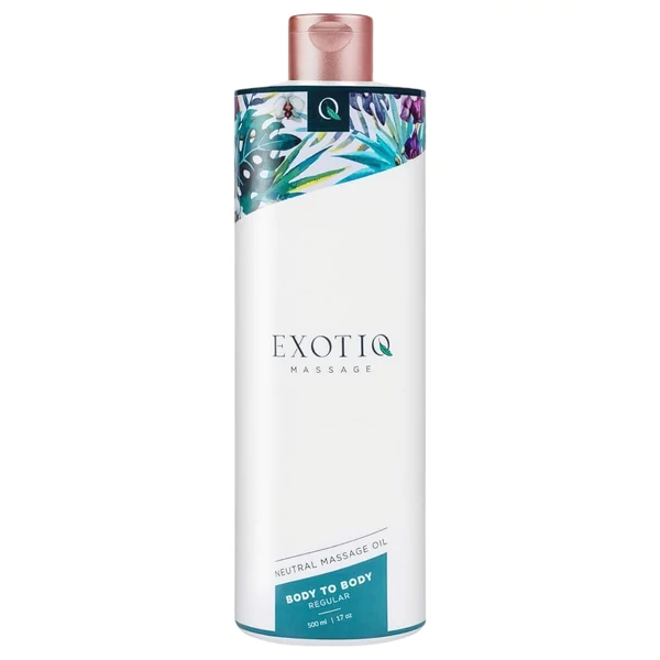 Exotiq Body To Body - hosszantartó masszázsolaj (500 ml)