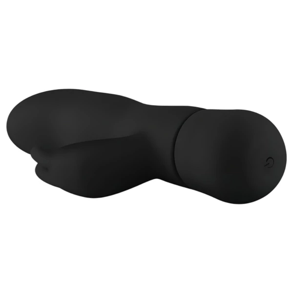 EasyToys Mad Rabbit - csiklókaros G-pont vibrátor (fekete)