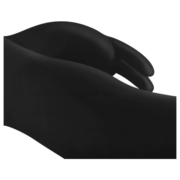 Easytoys Mad Rabbit - csiklókaros G-pont vibrátor (fekete)