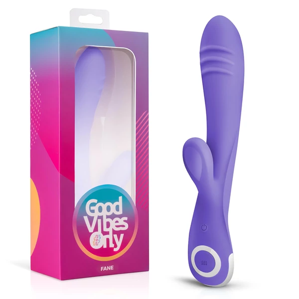 Good Vibes Only Fane Rabbit - csiklókaros vibrátor (lila)