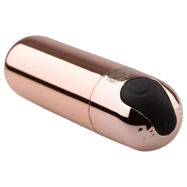 Rosy Gold Bullet - akkus, mini rúdvibrátor (rosegold)
