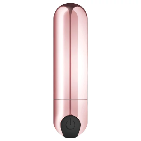 Rosy Gold Bullet - akkus, mini rúdvibrátor (rosegold)