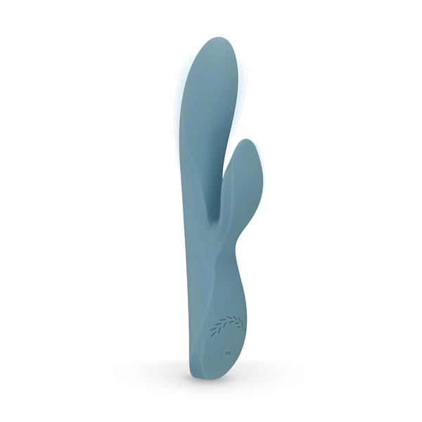 Bloom Violet Rabbit - csiklókaros G-pont vibrátor (türkiz)