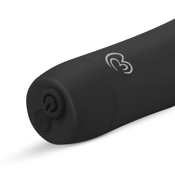 EasyToys Velvet Vibe - akkus rúd vibrátor (fekete)