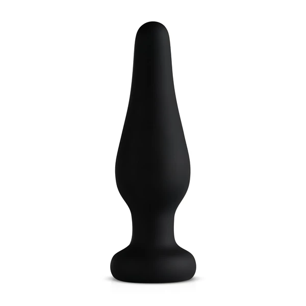 Panthra Kesia - szilikon anál plug szett (3 részes, fekete)