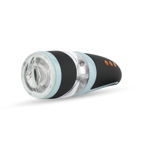 CRUIZR CP02 - forgó vibráló maszturbátor (fekete)