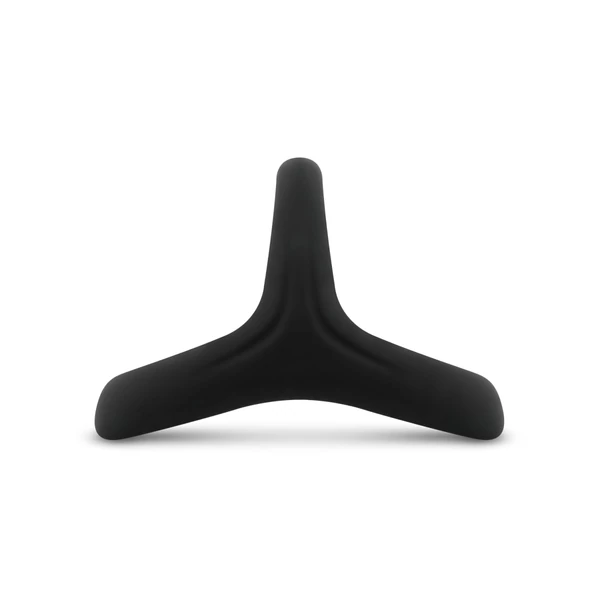 EasyToys Desire Ring - rugalmas pénisz- és heregyűrű (fekete)