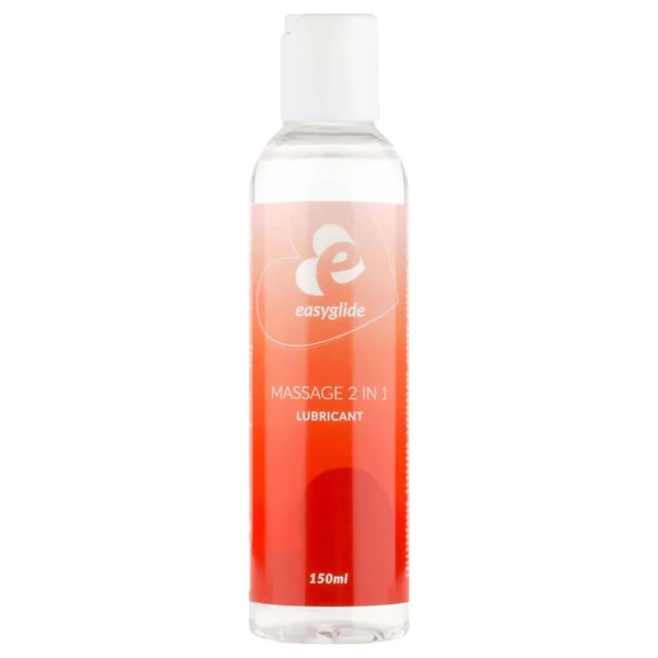 EasyGlide 2in1 - vízbázisú síkosító és masszázsgél (150 ml)