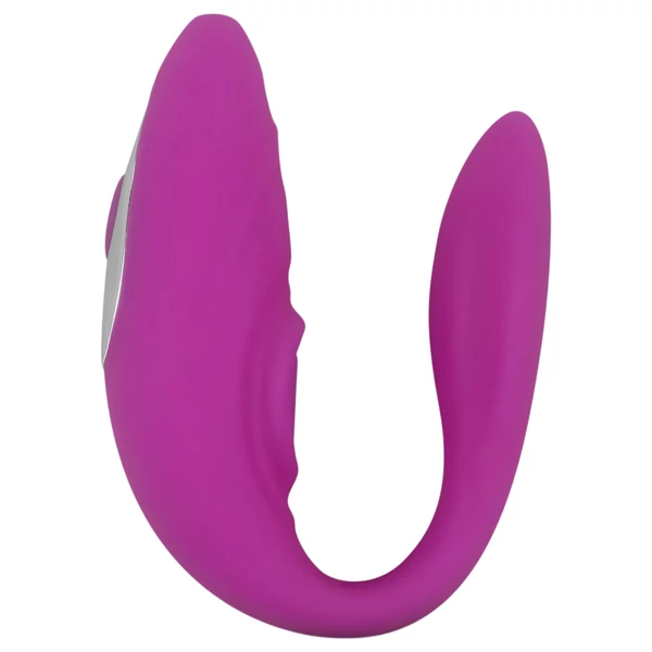 Easytoys Tap Dancer - vízálló, rádiós párvibrátor (pink)