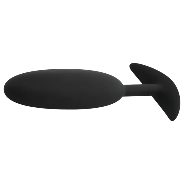 EasyToys Heavy Fulfiller - 54 g-os anál plug - kicsi (fekete)