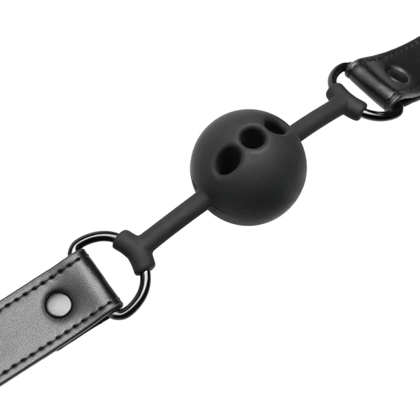 Bedroom Fantasies - szájpecek légző lyukakkal (fekete)