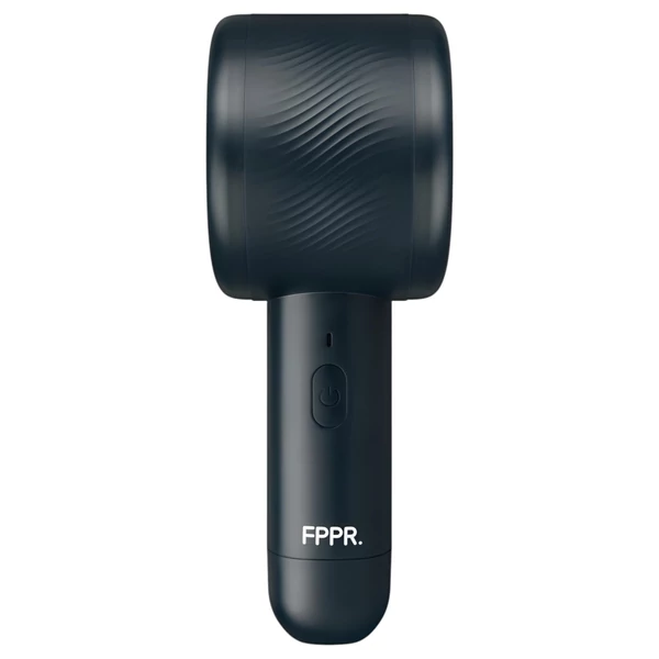 FPPR - akkus, fel-le mozgó maszturbátor (fekete)
