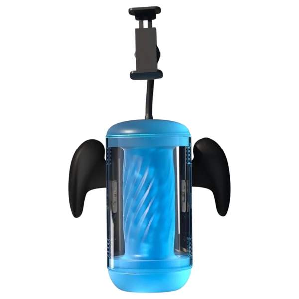 BLOWCAST Wingman Lite - automatikus gamer maszturbátor (kék)