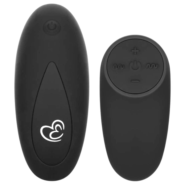 EasyToys Anal Collection - rádiós anál vibrátor (fekete)