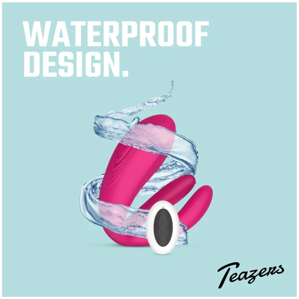 Teazers - 3 motoros párvibrátor (pink)