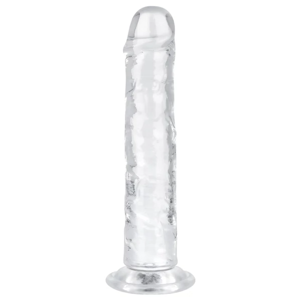 EasyToys - zselés dildó - 16 cm (átlátszó)