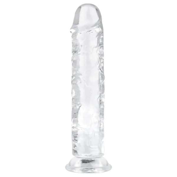 EasyToys - zselés dildó - 18 cm (átlátszó)