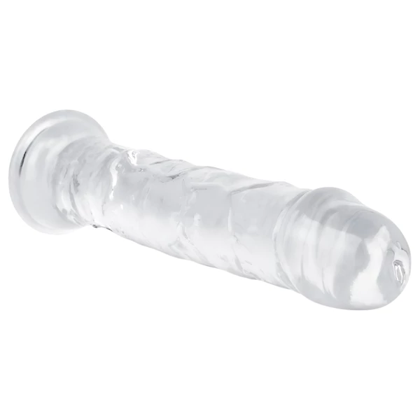 EasyToys - zselés dildó - 18 cm (átlátszó)