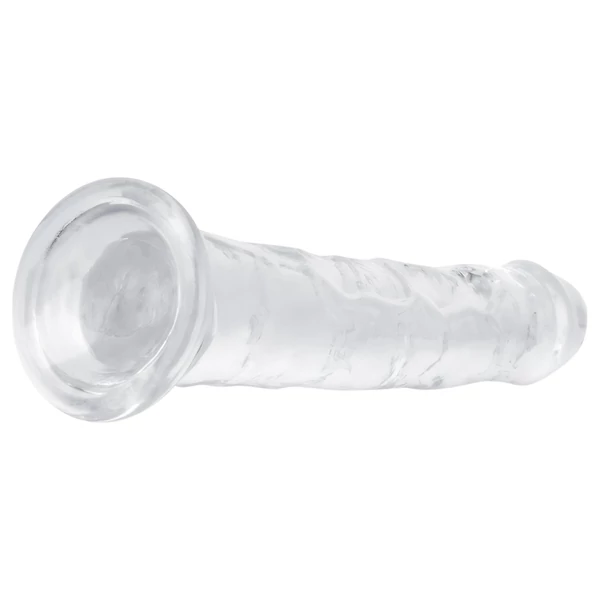 EasyToys - zselés dildó - 18 cm (átlátszó)
