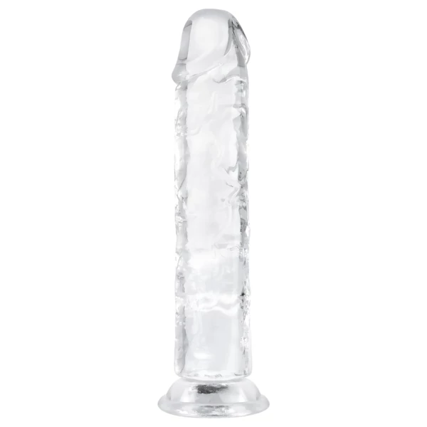 EasyToys - zselés dildó - 18 cm (átlátszó)
