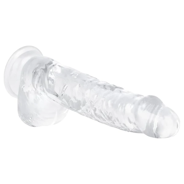 EasyToys - herés dildó - 13,5 cm (átlátszó)