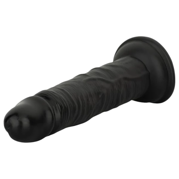 EasyToys - élethű dildó - 12 cm (fekete)