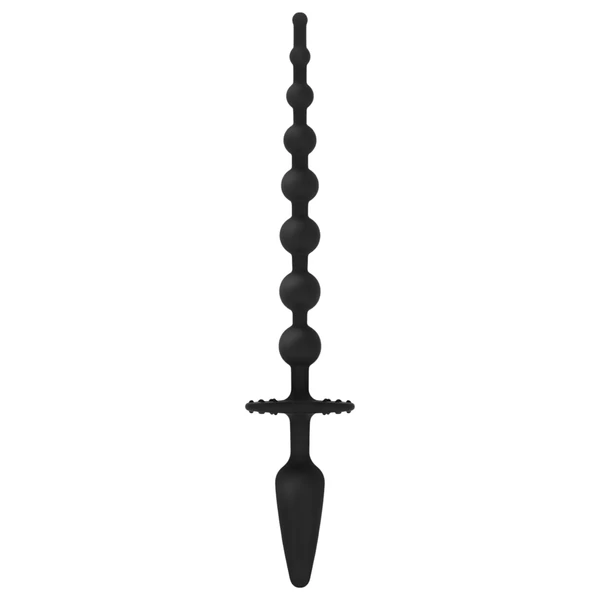 EasyToys - 2in1 anál plug (fekete)