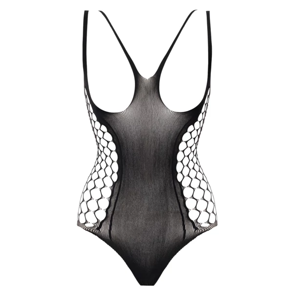 Christine - nyitott body (fekete) - S-L