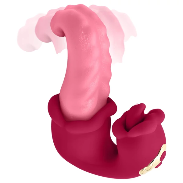 Teazers - dupla nyelves vibrátor (pink)