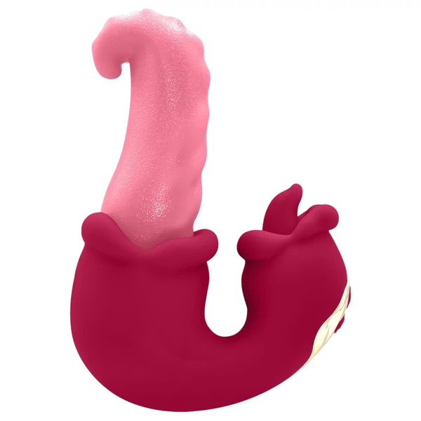 Teazers - dupla nyelves vibrátor (pink)