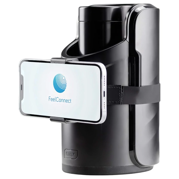 Kiiroo Keon - maszturbátor telefon tartó (fekete)