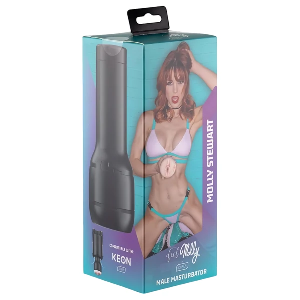 Kiiroo Molly Stewart - művagina - PowerBlow kompatibilis (natúr)