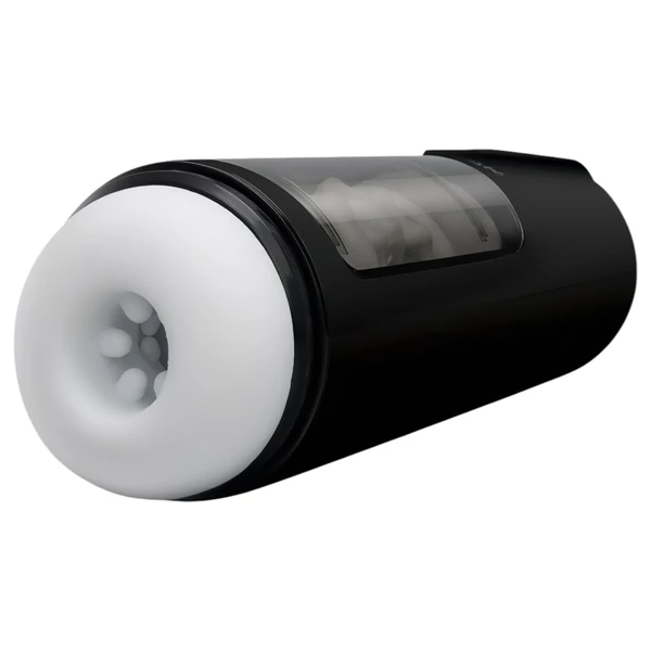 Dreamtoys Blowtech - rezgő, fel-le mozgó maszturbátor (fekete)