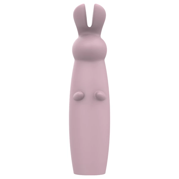 Nude Hazel - akkus nyuszis csikló vibrátor (lila)