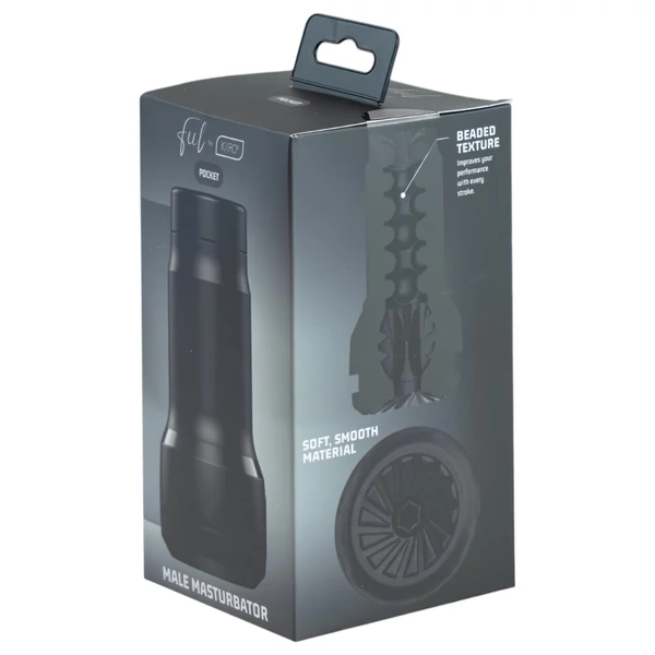 Kiiroo Feel Pocket - zseb maszturbátor (fekete)