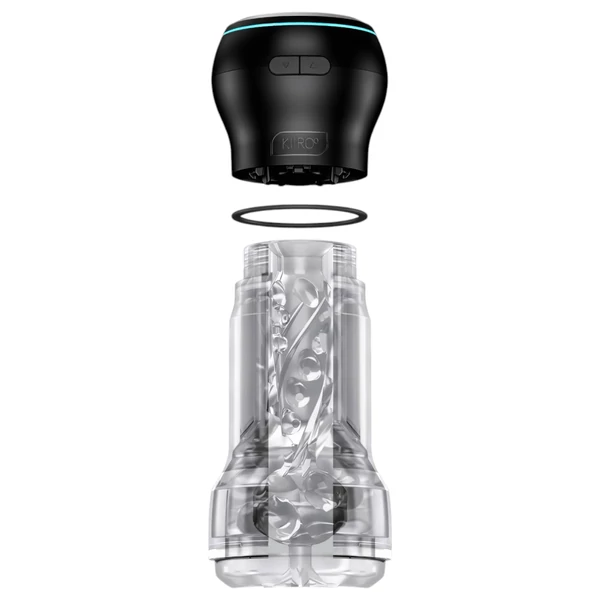 Kiiroo feel Pocket & PowerBlow - interaktív maszturbátor (átlátszó)