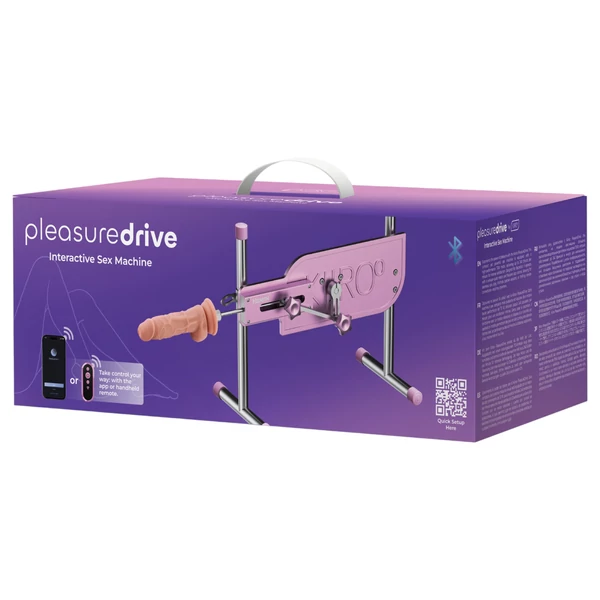Kiiroo Pleasure Drive - App-vezérelt szexgép (pink)