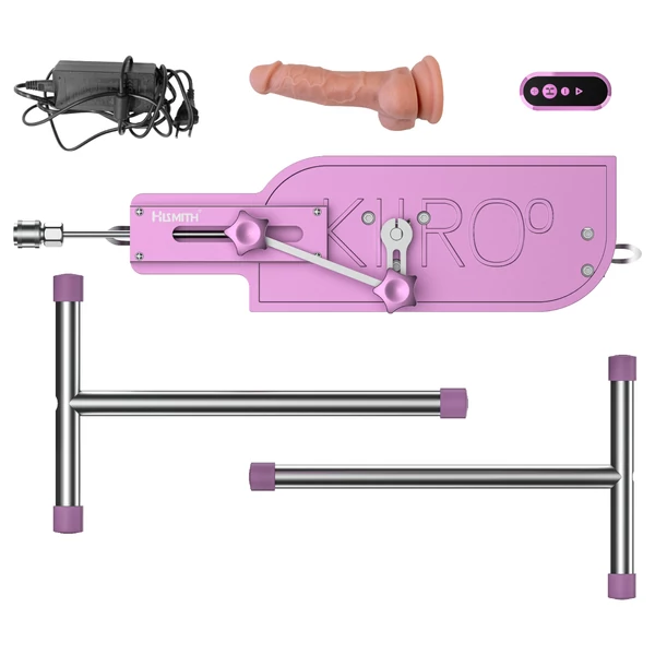 Kiiroo Pleasure Drive - App-vezérelt szexgép (pink)