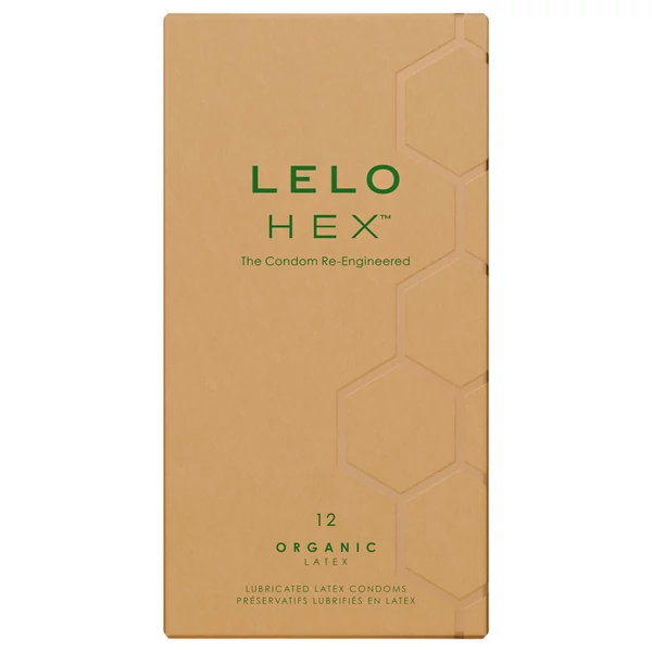 LELO Hex Organic - potencia óvszer (12 db)
